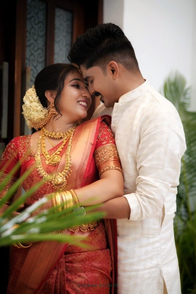 Arjun & Lakshmi Priya stage moments
