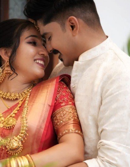 Arjun & Lakshmi Priya auspicious portrait