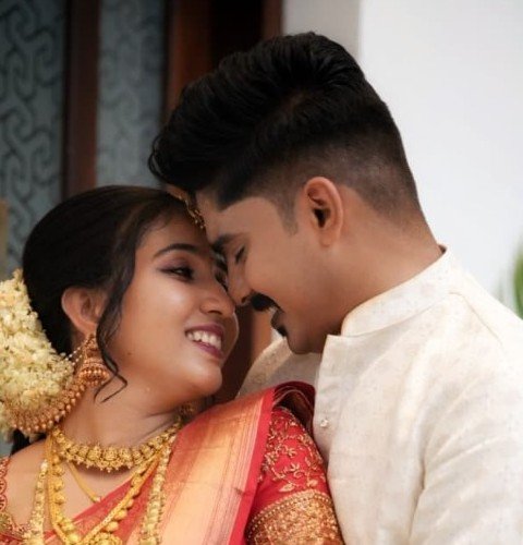 Arjun & Lakshmi Priya candid smiles